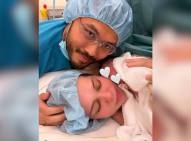 Nelydia Senrose selamat timang bayi lelaki