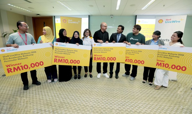 Lima perusahaan Semenanjung menang Anugerah Shell LiveWire Malaysia 2026