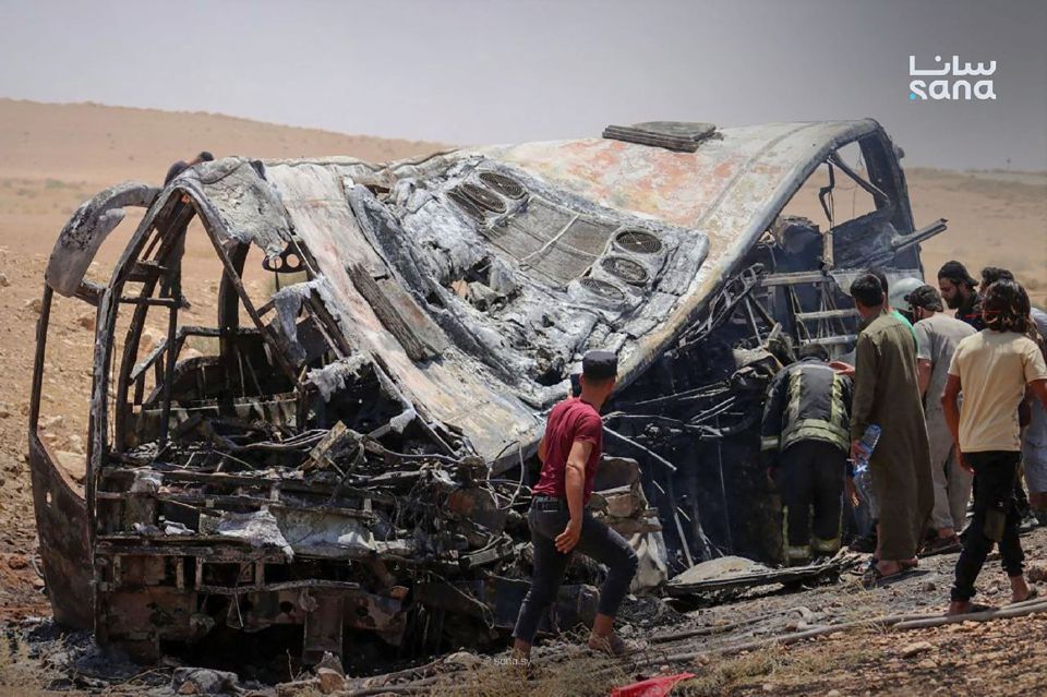 Sekurang-kurang 35 maut kemalangan bas di Syria