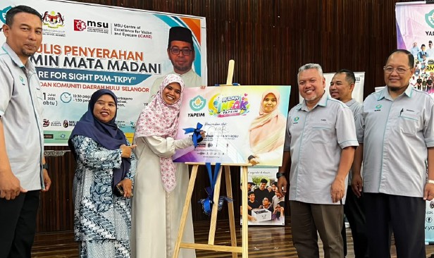 TKPY, P3M sumbang cermin mata kepada 233 murid dan masyarakat memerlukan